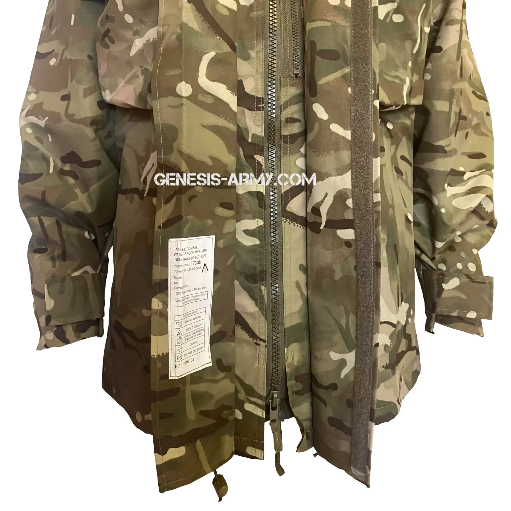 Куртка британської армії мембрана Парка водонепроникна Heavyweight Waterproof Combat Jacket MVP MTP ecwcs level 6