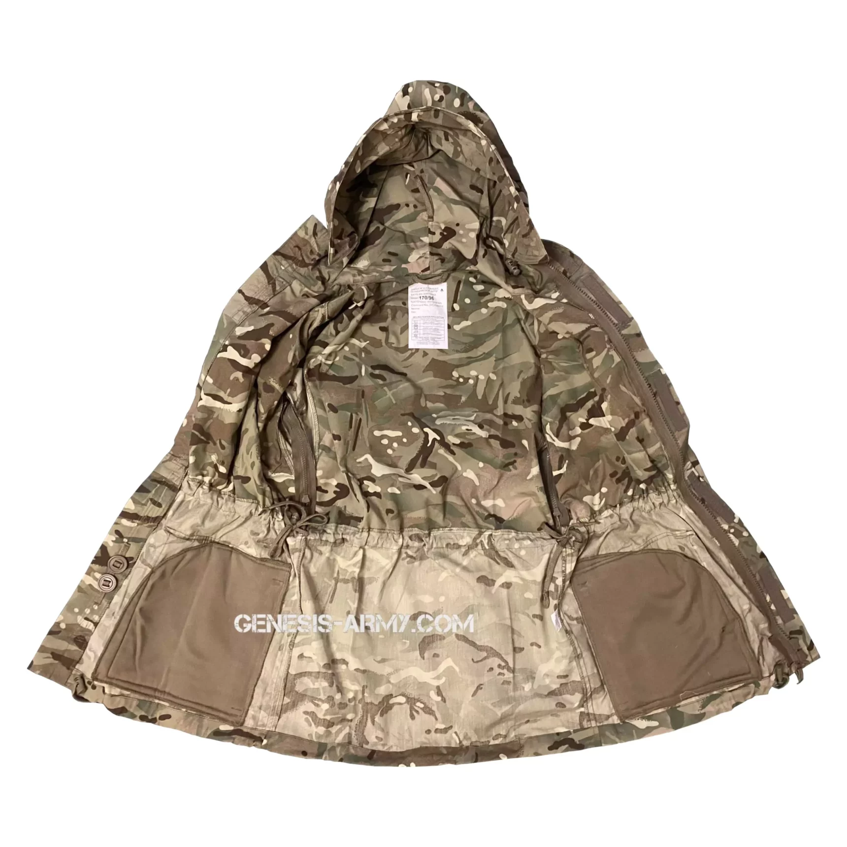 Парка британської армії британка Windproof Smock MTP Multicam куртка британка